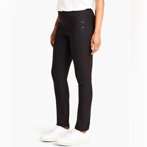 Nic + Zoe wonder stretch jean black slacks like pants women size 18
